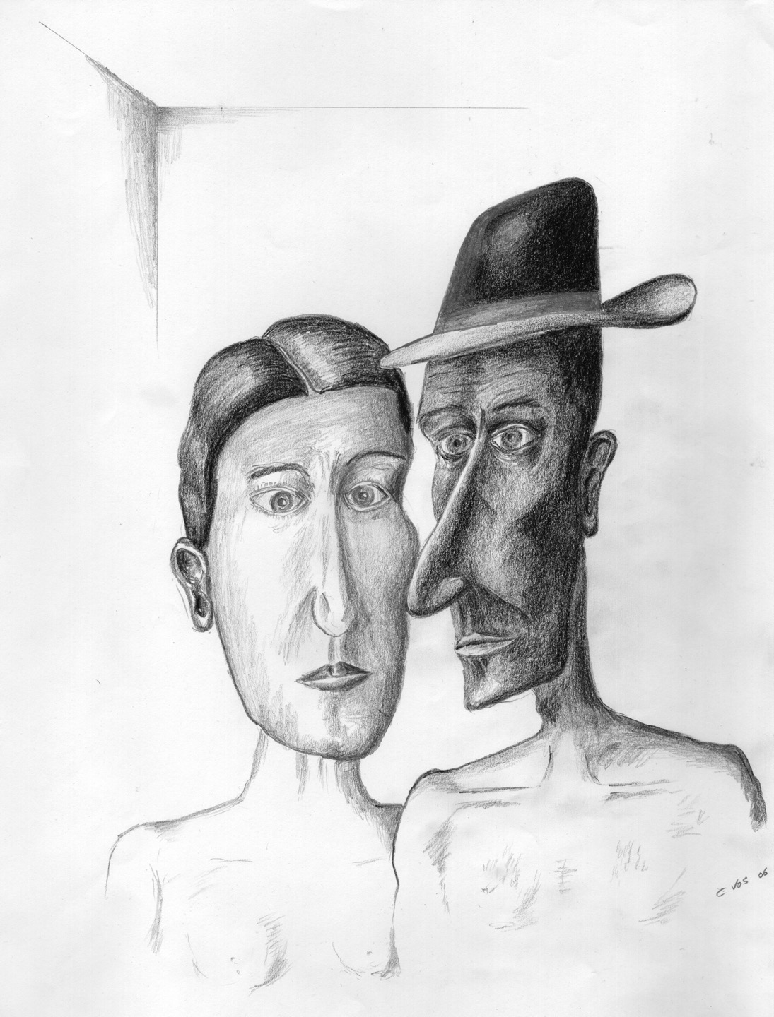Twee gezichten (2, 2006).jpg